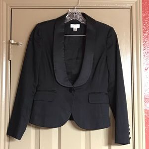 Ann Taylor Loft Black Blazer - Size 0P